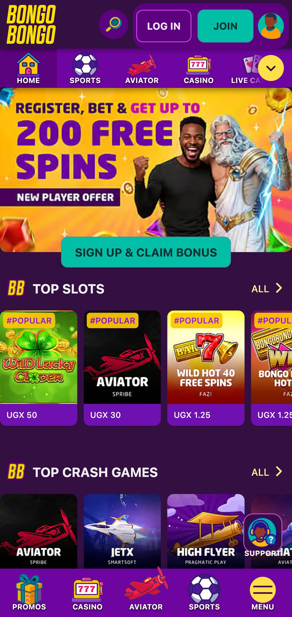 Bongobongo official website